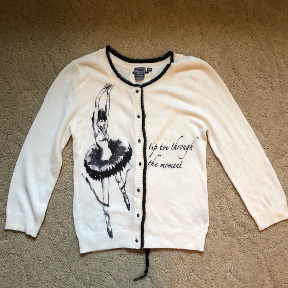 Tip Toe Ballerina Sweater